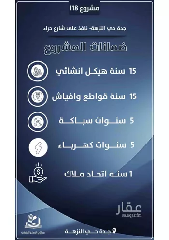 شقة للبيع في حي النزهة, مدينة جدة, منطقة مكة المكرمة صورة 2