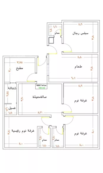 شقة للبيع في شارع محمد بن احمد الفارسي, حي النزهة, مدينة جدة, منطقة مكة المكرمة صورة 5
