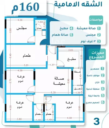 شقة للبيع في شارع محمد بن اسعد العظم, حي النزهة, مدينة جدة, منطقة مكة المكرمة