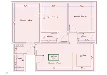 شقة للبيع في شارع الامير عبدالمجيد, حي الصواري, مدينة جدة, منطقة مكة المكرمة صورة 3