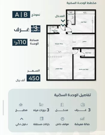 شقة للبيع في شارع زكي المحاسن, حي السلامة, مدينة جدة, منطقة مكة المكرمة صورة 4