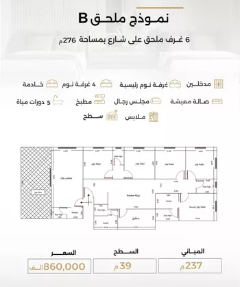 شقة للبيع في شارع الناصر بن الأحمر, حي الصفاء, مدينة جدة, منطقة مكة المكرمة صورة 5