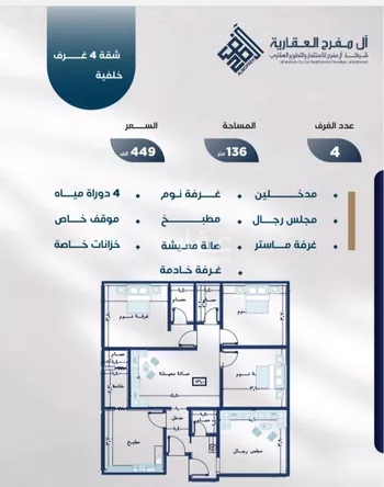 شقة للبيع في شارع عوف بن نجوي, حي النزهة, مدينة جدة, منطقة مكة المكرمة صورة 2