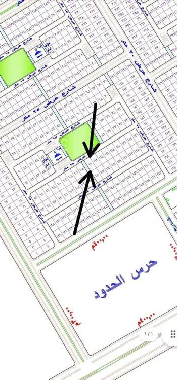 أرض للبيع في شارع ابا الخريت 30 ، حي أبا الخريـت ، مخطط العريسة الجنوبي ، منطقة نجران