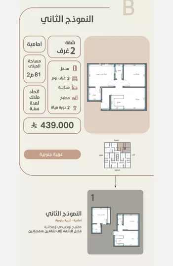 شقة للبيع في حي الروضة, مدينة جدة, منطقة مكة المكرمة صورة 2
