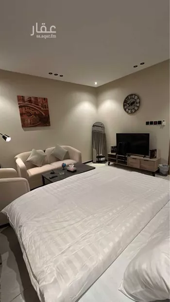 استديو مفروش للحجز في شارع ابي جعفر المنصور, اليرموك, الرياض