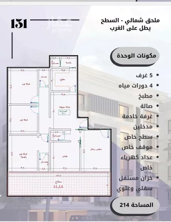 شقة للبيع في شارع الامير عبدالمجيد, حي الصواري, مدينة جدة, منطقة مكة المكرمة صورة 4