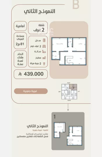 شقة للبيع في حي الروضة, مدينة جدة, منطقة مكة المكرمة صورة 2