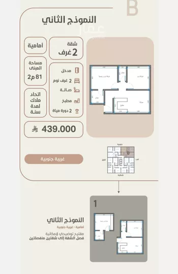 شقة للبيع في حي الروضة, مدينة جدة, منطقة مكة المكرمة صورة 2