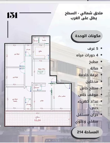 شقة للبيع في شارع الامير عبدالمجيد, حي الصواري, مدينة جدة, منطقة مكة المكرمة صورة 4