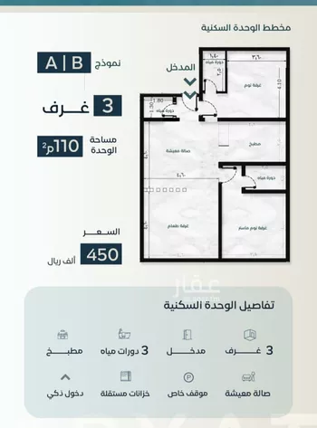 شقة للبيع في شارع زكي المحاسن, حي السلامة, مدينة جدة, منطقة مكة المكرمة صورة 3