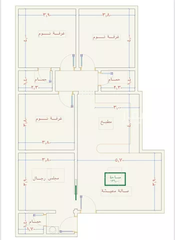 شقة للبيع في شارع الامير عبدالمجيد, حي الصواري, مدينة جدة, منطقة مكة المكرمة صورة 2