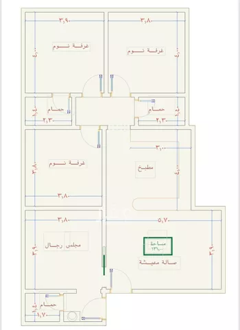شقة للبيع في شارع الامير عبدالمجيد, حي الصواري, مدينة جدة, منطقة مكة المكرمة صورة 3