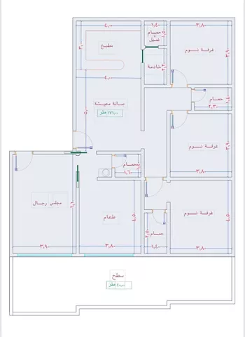 شقة للبيع في شارع الامير عبدالمجيد, حي الصواري, مدينة جدة, منطقة مكة المكرمة صورة 4