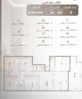 شقة للبيع في شارع ابو سفيان مدلوك, حي النعيم, مدينة جدة, منطقة مكة المكرمة صورة 5
