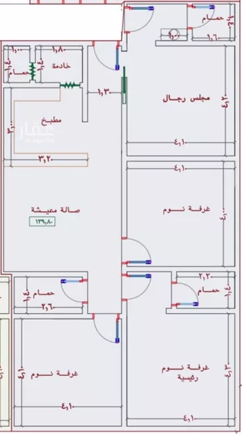 شقة للبيع في شارع غلبون بن الحسن, حي الصفاء, مدينة جدة, منطقة مكة المكرمة صورة 2