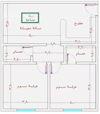 شقة للبيع في شارع الامير عبدالمجيد, حي الصواري, مدينة جدة, منطقة مكة المكرمة صورة 2