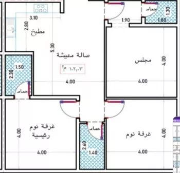 شقة للبيع في شارع الواحة, حي الواحة, مدينة جدة, منطقة مكة المكرمة صورة 4