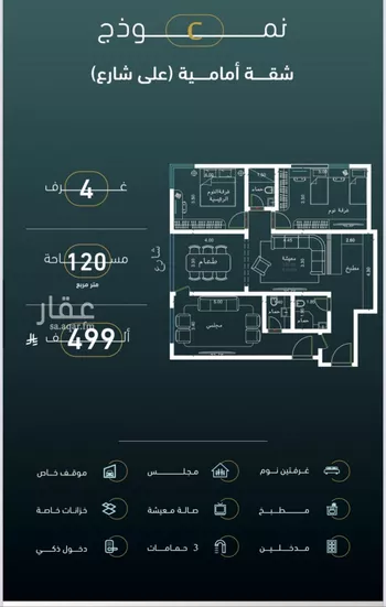 شقة للبيع في شارع ام المؤمنين سودة بنت زمعة, حي النسيم, مدينة جدة, منطقة مكة المكرمة
