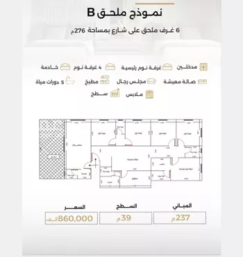 شقة للبيع في شارع قسيس بن الخطيم, حي الصفاء, مدينة جدة, منطقة مكة المكرمة صورة 4