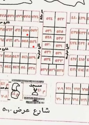 أرض للبيع في شارع محمد زهر, حي الياسمين, مدينة تبوك, منطقة تبوك