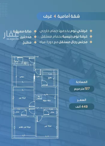 شقة للبيع في شارع أحمد بن خلف, حي الصواري, مدينة جدة, منطقة مكة المكرمة صورة 2