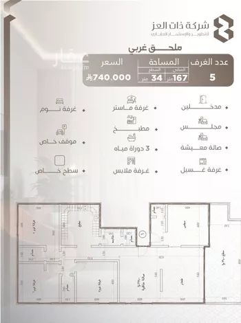 شقة للبيع في شارع ابو سفيان مدلوك, حي النعيم, مدينة جدة, منطقة مكة المكرمة صورة 3