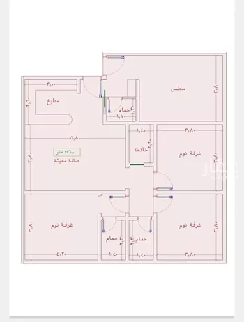 شقة للبيع في شارع السامر, حي الواحة, مدينة جدة, منطقة مكة المكرمة صورة 2