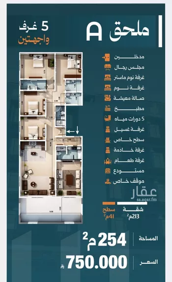 شقة للبيع في شارع زياد الأحرش, حي الصفاء, مدينة جدة, منطقة مكة المكرمة صورة 2