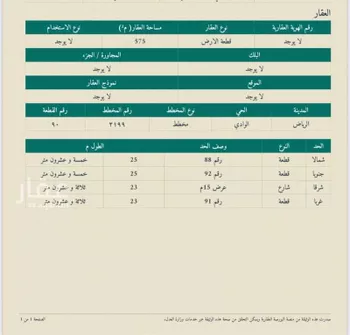 أرض للبيع في شارع المجمع, حي الوادي, مدينة الرياض, منطقة الرياض صورة 3