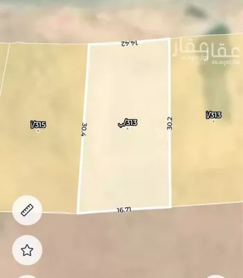 أرض للبيع في شارع ظهره العودة غرب 74, حي ظهره العودة غرب, مدينة امارة منطقة الرياض - الدرعيه, منطقة الرياض