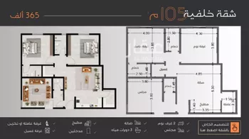 شقة للبيع في شارع عبدالرحمن الجرادي, حي النزهة, مدينة جدة, منطقة مكة المكرمة صورة 4