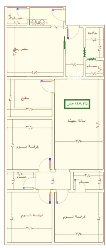 شقة للبيع في حي الجامعة, مدينة جدة, منطقة مكة المكرمة