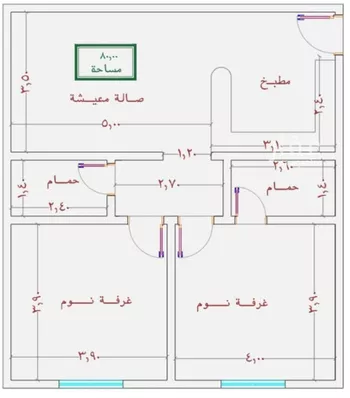 شقة للبيع في شارع الامير عبدالمجيد, حي الصواري, مدينة جدة, منطقة مكة المكرمة صورة 2