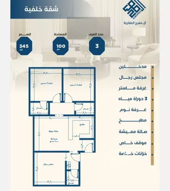 شقة للبيع في شارع ابن الشرف, حي الجامعة, مدينة جدة, منطقة مكة المكرمة صورة 5