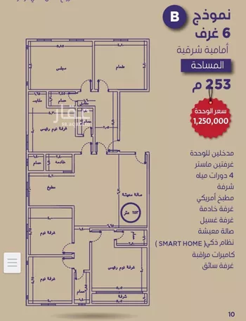شقة للبيع في شارع عمرو بن واثله, حي الزهراء, مدينة جدة, منطقة مكة المكرمة صورة 2