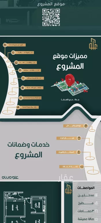شقة للبيع في شارع ابيض البارقي, حي الصفاء, مدينة جدة, منطقة مكة المكرمة صورة 2