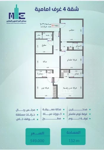 شقة للبيع في شارع احمد زينل, حي السلامة, مدينة جدة, منطقة مكة المكرمة صورة 3