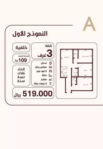 شقة للبيع في شارع المغفره, حي الحمراء, مدينة جدة, منطقة مكة المكرمة صورة 5