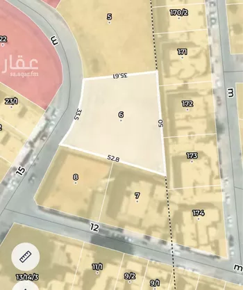 أرض للبيع في شارع محمد الخوارزمي, حي العريجاء, مدينة الرياض, منطقة الرياض صورة 4