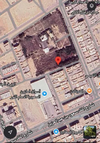 أرض للبيع في شارع بن الحاج الاودي, حي النور, مدينة الدمام, المنطقة الشرقية