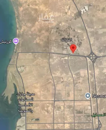 أرض للبيع في شارع طريق الملك عبد الله, مدينة المنزاله, منطقة جازان صورة 3