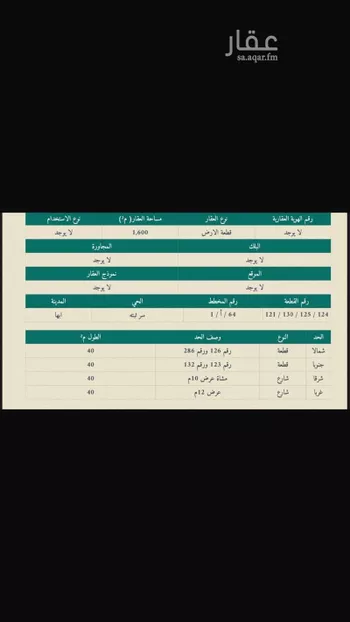 أرض للبيع في شارع شارع الاصيل, حي الأندلس, مدينة ابها, منطقة عسير صورة 3