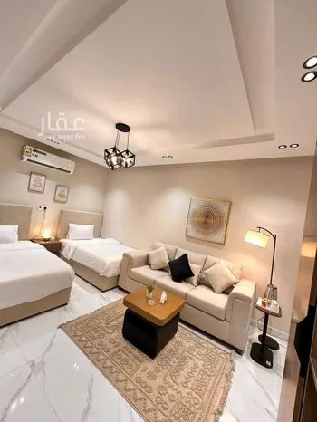استديو مفروش للحجز في شارع القرية العليا ، حي الحمراء ، الخبر ، الخبر