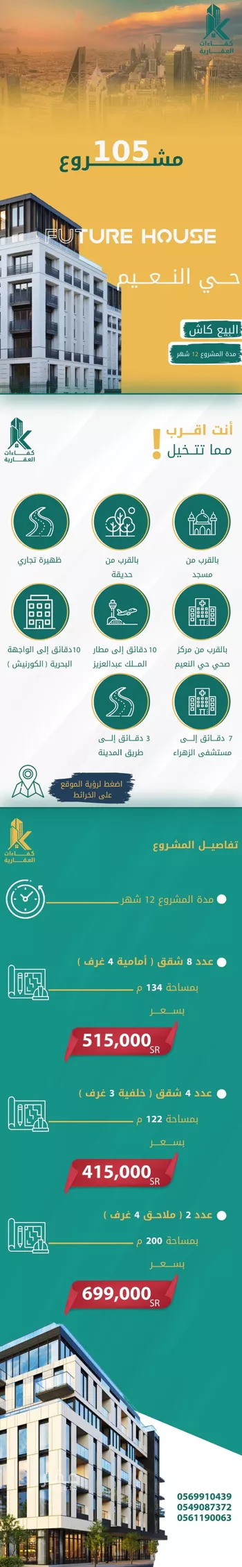 شقة للبيع في شارع ابو طرفه الكندي, حي النعيم, مدينة جدة, منطقة مكة المكرمة