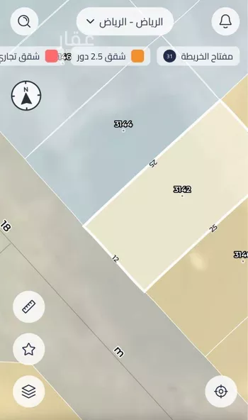 أرض للبيع في حي السحاب, مدينة الرياض, منطقة الرياض صورة 2