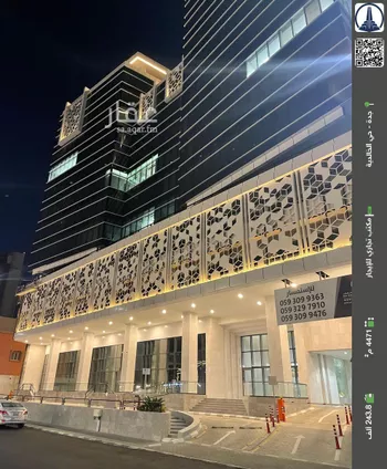 مكتب تجاري للإيجار في شارع صاري فرعي, حي الخالدية, مدينة جدة, منطقة مكة المكرمة