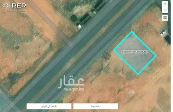 أرض للإيجار في حي عريض, مدينة الرياض, منطقة الرياض