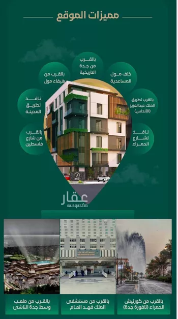شقة للبيع في شارع ابن الرومي, حي الحمراء, مدينة جدة, منطقة مكة المكرمة