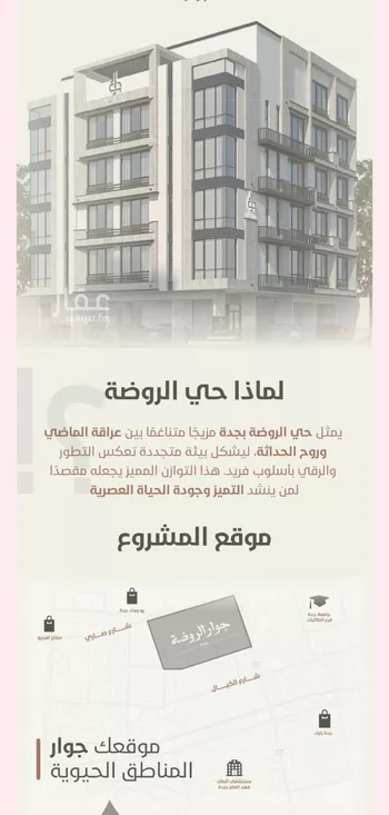 شقة للبيع في شارع احمد محمد السباعي, حي الروضة, مدينة جدة, منطقة مكة المكرمة صورة 5